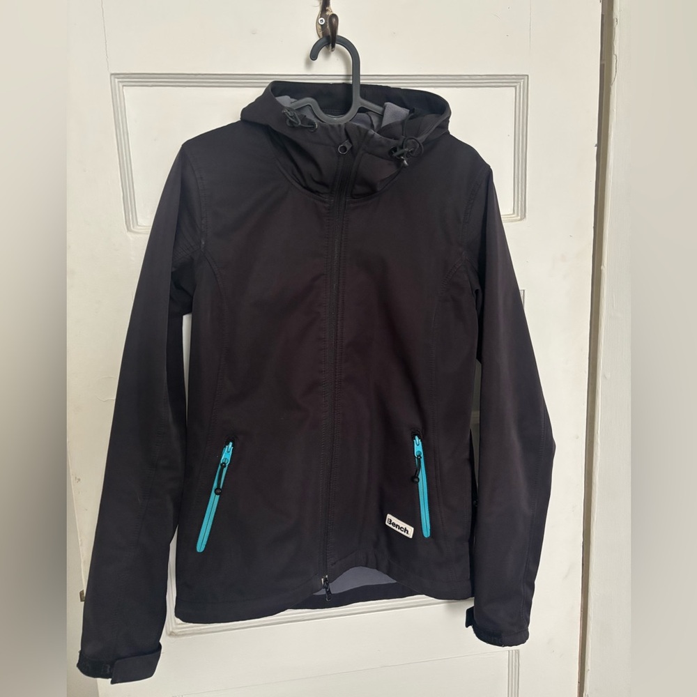 Bench Black Fleece Windproof Jacket